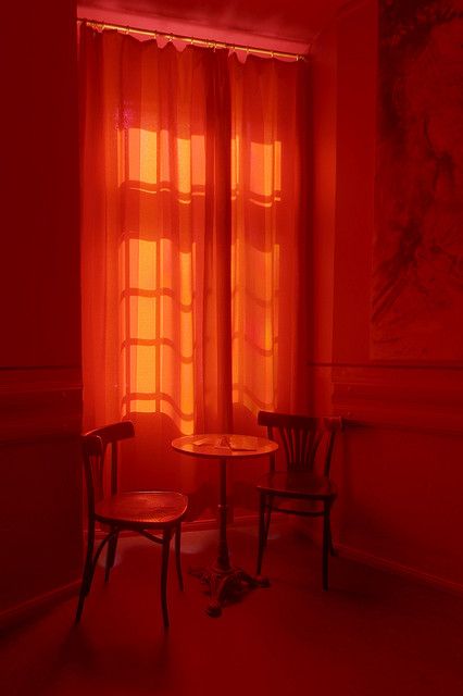 Till Krech "red dream" Orange Aesthetics, Lumiere Photo, Twitter Pack, Colors Aesthetic, Orange You Glad, Rainbow Aesthetic, Red Curtains, Red Rooms, Orange Aesthetic