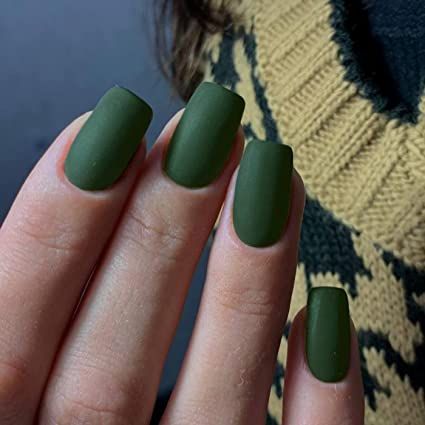 Green Press On Nails, French Tip Gel Nails, Dark Green Nails, Long Square Nails, Press On Nails Medium, Nail Shimmer, Short Coffin Nails, Short Square Nails, Nails Now