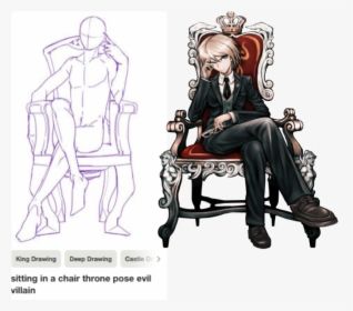 Sitting On Throne Pose Drawing, King Sitting On Throne Drawing, Throne Pose, Pose Duduk, Sitting Pose Reference, Free Drawing, Sitting Poses, Small Drawings, Best Photo Poses