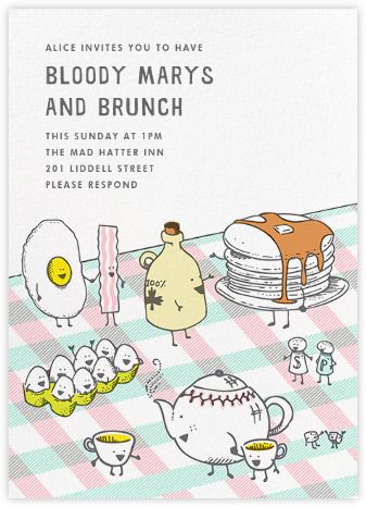 Brunch invitations - Paperless Post Modern Classic Wedding Invitations, Belated Birthday Card, Brunch Invitations, Kids Birthday Themes, Belated Birthday, Teen Birthday, Birthday Cards For Her, Baby Shower Thank You, Online Invitations