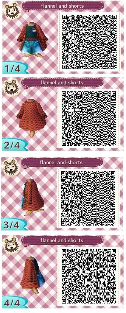 Animal Crossing New Leaf Shirt Qr Codes, New Leaf Qr Codes Clothes, Acnl Clothing, Acnl Clothes, Mac Brave, Animal Crossing Qr Codes, Acnl Qr Codes, Motif Acnl, Code Clothes