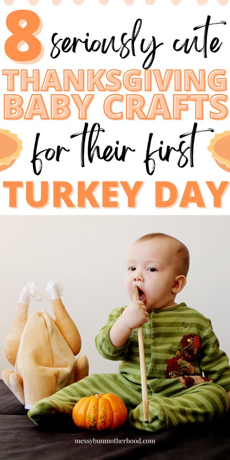 thanksgiving crafts for infants Baby Art Thanksgiving, November Themes For Infants, First Thanksgiving Crafts For Baby, My First Thanksgiving Craft Baby, First Thanksgiving Baby Crafts, Toddler Art For November, Turkey Craft For Infants, Baby First Fall Crafts, Thanksgiving Craft Ideas For Infants