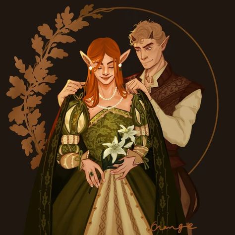 Dain Greenbriar, Stolen Heir, Holly Black Books, The Cruel Prince, Book Fanart, Holly Black, Orange Art, Fashion Design Drawings, Fantasy Romance