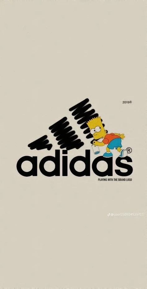 Streetwear Wallpaper, Adidas Logo Wallpapers, Adidas Art, Graffiti Text, Adidas Wallpapers, Graffiti Wallpaper Iphone, Simpsons Art, Shirt Logo Design, Iphone Lockscreen Wallpaper