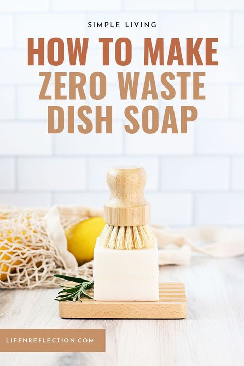 Dishwashing Bar Soap Diy, Make Your Own Dish Soap, How To Make Solid Dish Soap, Solid Dish Soap Diy, Zero Waste Dish Soap, Diy Dish Bar Soap, Diy Dish Block Soap Recipe, Dish Soap Recipe Homemade, How To Make Dish Soap