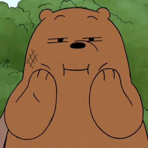 I'm watching u Three Bare Bears, Bear Meme, 동화 삽화, We Bare Bears Wallpapers, Ice Bears, Cute Panda Wallpaper, Anime Muslim, Wallpaper Cute, We Bear