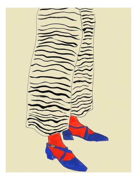 Rosie Mcguinness, Posca Art, Soyut Sanat Tabloları, Arte Inspo, Art And Illustration, Funky Art, Red Shoes, Fashion Drawing, Painting Inspiration