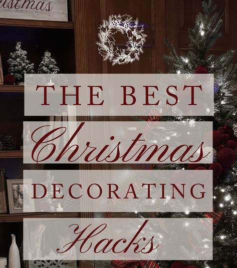 Traditional Christmas Decorating Ideas, Decorate For Christmas Indoors, Decorating Walls For Christmas, How To Decorate For Christmas Like A Pro, Decorating For The Holidays, Simply Christmas Decor, Christmas Decorating Tips, Simple Classic Christmas Decor, Decorating For Christmas On A Budget