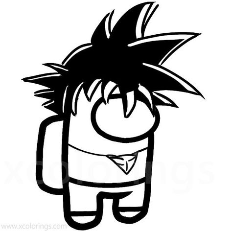 Among Us Dibujos Para Colorear De Goku Among Us Dibujos, Goku Skin, Among Us Coloring Pages, Among Us Coloring, Tattoo Expo, Love Coloring Pages, Kinds Of Colors, Faber Castell, Graphic Design Services