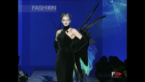 Mugler Butterfly, French Fashion Designers, Thierry Mugler, Butterfly Dress, Fabulous Fabrics, Glam Dresses, French Fashion, Larp, Belly Dance