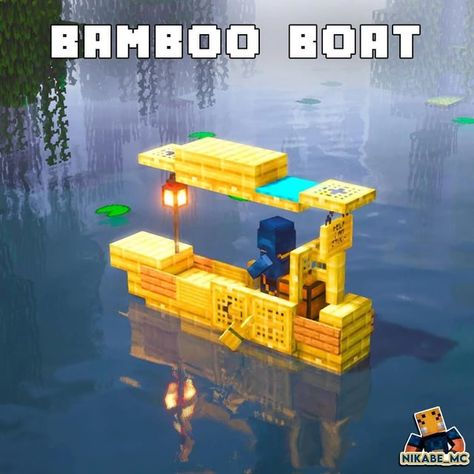 Minecraft Boardwalk Ideas, Chinatown Minecraft, Minecraft Dock Crane, Minecraft Tiki Torch, Minecraft Water Decoration, Beach Minecraft Builds, Minecraft Fish Market, Minecraft Fish Statue, Boat Minecraft Build