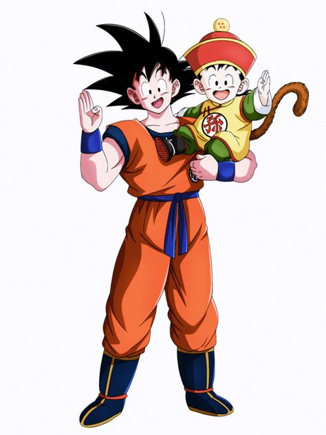 Dragon Ball Z Characters, Goku Gohan, Goku And Gohan, Idee Cricut, Dragon Ball Art Goku, Dragon Ball Image, Anime Dragon Ball Goku, Dragon Balls, Dragon Ball Wallpapers