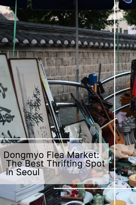 Here you'll find everything you need to know about Dongmyo Flea Market, a hidden gem in Seoul. Vertical Images, Group Travel, Travel Board, Hidden Gem, Flea Market, Travel Fun, Travel Blogger, Seoul, Places To Travel