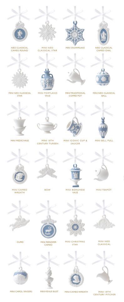 Classic Elegant Christmas Tree, Wedgewood China, Advent House, Wedgewood Jasperware, Blue Christmas Tree Decorations, Wedgwood Pottery, Wedgwood China, Gifts For The Home, Wedgwood Jasperware