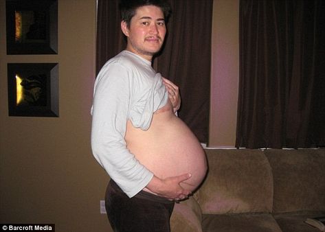 'Male pregnancy' figures reveal how 54 MEN gave birth in Australia in the past 12 months  | Daily Mail Online Male Pregnancy, Pregnant Man, Fertility Yoga, Get Pregnant Fast, Natural Pregnancy, Best Documentaries, Identical Twins, Mans World, Healthy Pregnancy