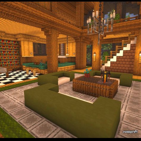 Lotr Minecraft, Minecraft List, Minecraft Interior Ideas, Real Minecraft, Minecraft Castle Blueprints, Minecraft Decor, Interior Minecraft, Minecraft Interior, Minecraft Interior Design