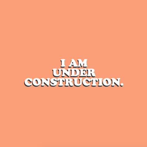 Under Construction Quotes, Construction Quotes, Rabastan Lestrange, Emotional Freedom, Gym Quote, Emotional Healing, Fitness Quotes, Daily Workout, Motivation Inspiration