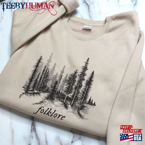 Vintage Folklore T-Shirt Sweatshirt Y2k Style Midnigts Merch Check more at https://teebyhuman.com/product/vintage-folklore-t-shirt-sweatshirt-y2k-style-midnigts-merch/ Taylor Folklore, Lover Reputation, Folklore Album, Swiftie Merch, Sweatshirt Y2k, Folklore Evermore, All Too Well, School Tees, Red Taylor