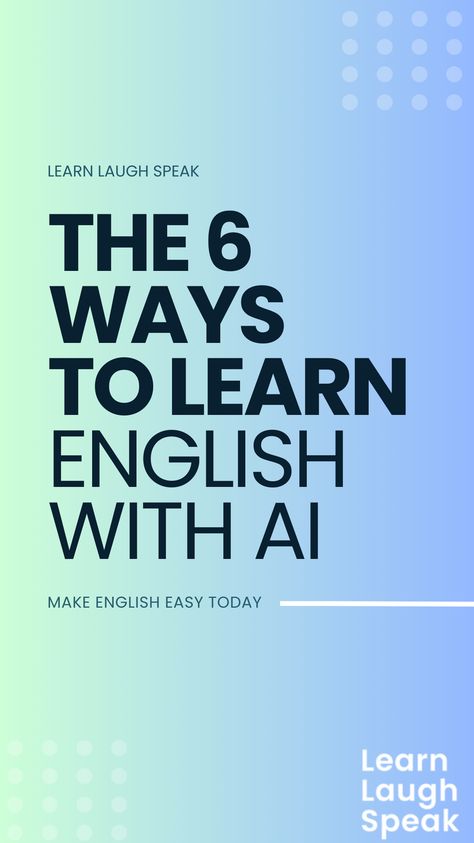 As artificial intelligence continues to evolve, more and more tools are becoming available to help people learn English. Are you looking for some ways to learn English with AI in 2023? There are many different ways that AI can be used to improve your English skills. In this blog post, we will discuss some of the most effective ways to use AI for learning English. Let’s get started! How Can I Learn English, Best English Learning Sites, How Can I Improve My English, Learning English For Beginners, English Learning Tips, German Phrases Learning, Basic English Grammar Book, Improve English Speaking, Korean Grammar