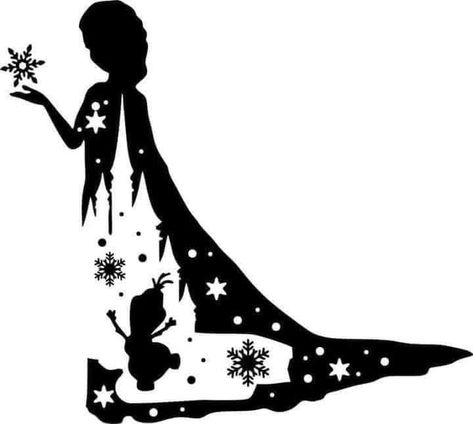 Frozen Halloween, Disney Silhouette Art, Silhouette Disney, Disney Silhouette, Disney Silhouettes, Idee Cricut, Disney Fantasy, Cricut Free, Svg For Cricut