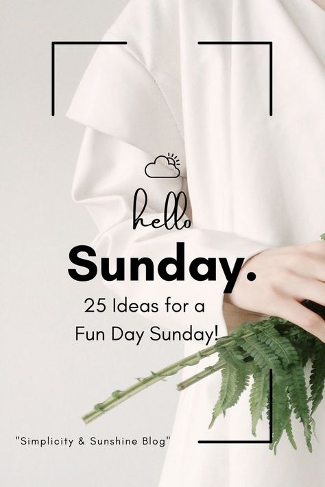 Not sure what to do on a Sunday? Check out these fun and fabulous ideas! #fundaysunday #sunday #fun #sundayfunday #havefun #weekend #livingfortheweekend #thingstodo Hello Sunday, Taking A Picture, Best Photo Editing, Hello Monday, Photo Editing Services, Fall Photoshoot, Fun Day, Editing Service, Sunday Funday