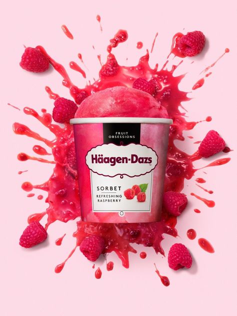 Haagen Dazs - Making Pictures Haagen Dazs Ice Cream, Haagen Dazs, Ice Cream Poster, Ice Cream Packaging, Basic Website, Ice Cream Brands, Publicidad Creativa, Advertising Strategies, Ad Creative