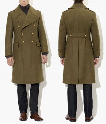 Mens Long Overcoat, Military Coat Men, Winter Coats For Men, Army Coat, Best Winter Coats, Coats For Men, Long Overcoat, Great Coat, Military Coat