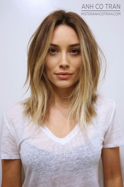 Ombre Hair Blonde, Shoulder Hair, Top Hairstyles, Shoulder Length Hair Cuts, Long Bob Hairstyles, Love Your Hair, Mid Length Hair, Long Bob, Hair Envy