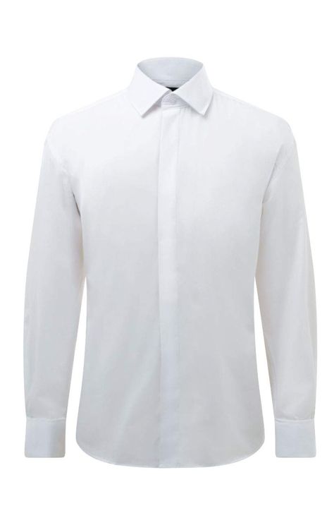 PRICES MAY VARY. 60% Cotton, 40% Polyester Button closure Machine Wash Fit: Regular Fit Double Cuff Standard Collar Plain Fly Front Machine Washable Timelessly smart, this cotton rich white dress shirt is designed with a laydown collar and double cuffs, made suitable for cufflinks. The shirt has been traditionally made with a classic fly front that conceals the button fastenings, perfect for that formal look. Mens White Tuxedo, White Tuxedo Dress, Tuxedo Shirt, White Dress Shirt, White Tuxedo, Double Cuff, Tuxedo Dress, Tuxedo Shirts, Black Tie Event