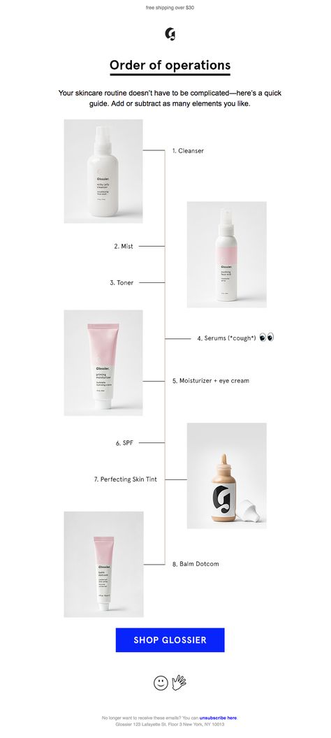 Glossier - new product tease campaign Email Marketing Template Design, Edm Ideas, Mailing Design, Email Layout, Newsletter Layout, Newsletter Inspiration, Email Marketing Inspiration, Email Marketing Design Inspiration, Email Blast