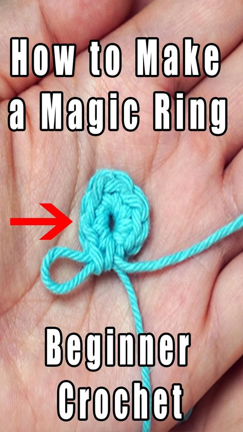 A magic ring or magic circle is essential for beginner's crochet. Join us and learn how to make a magic ring in crochet. You'll be able to create a bunch of fun amigurumi and crochet projects once you know the magic ring. Amigurumi Magic Ring, Magical Circle Crochet, How To Make A Magic Loop In Crochet, Magic Ring Crochet Tutorial Left Hand, Easy Magic Ring Crochet Tutorial, How To Do Magic Ring In Crochet, How Do You Make A Magic Ring In Crochet, Magic Ring Crochet Tutorial For Beginners, Magic Circle Crochet Tutorial Easy