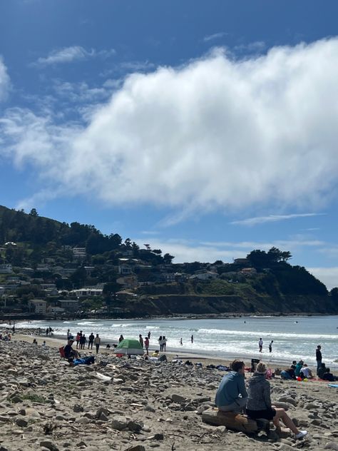 pacifica, california beach, summer Pacifica California, California Beach, Beach California, 2024 Vision, Beach Summer, Places Ive Been, Vision Board, Light Blue, California