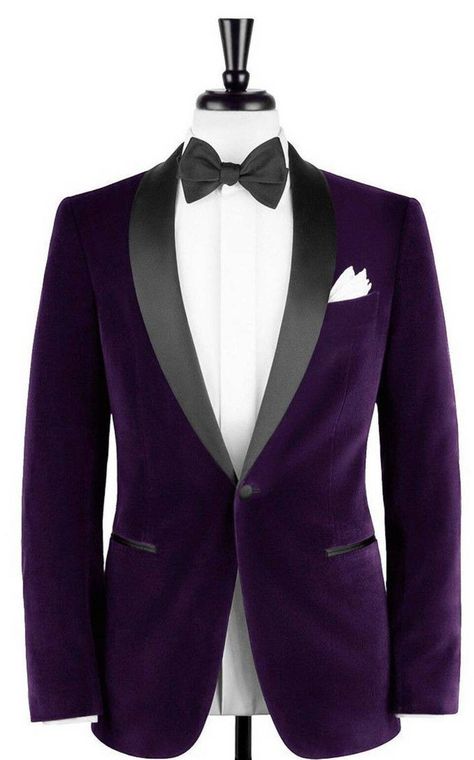 Party Wear Blazers, Purple Tuxedo, Blazer Wedding, Tuxedo Coat, Purple Blazers, Purple Party, Elegant Coats, Outfits Hombre, Tuxedo Blazer