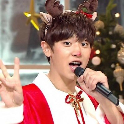 Exo Christmas Icon, Chanyeol Christmas, Exo Christmas, Kris Wu, Christmas Icons, Exo Chanyeol, Park Chanyeol, Kpop Boy, Suho