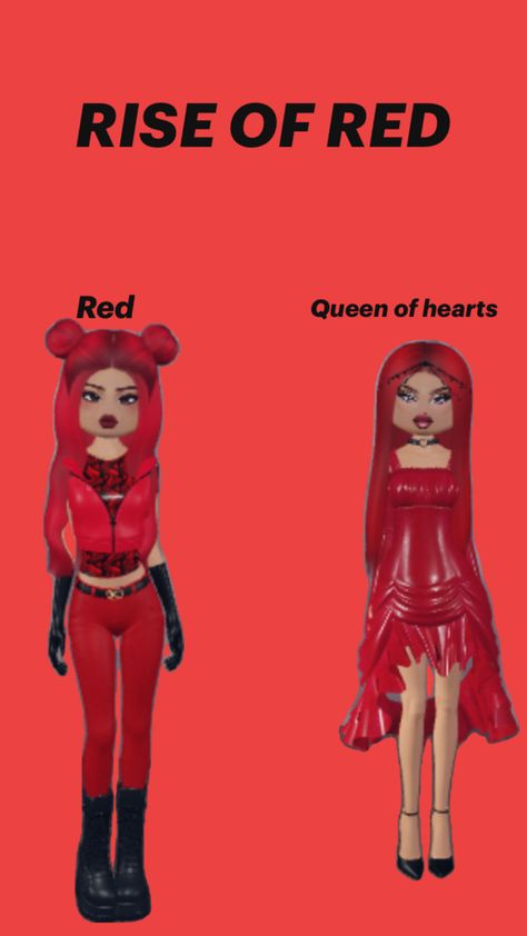 Descendants 4 dti inspo Descendants 4, Red Queen, Queen Of Hearts, Descendants, Dress To Impress, Red