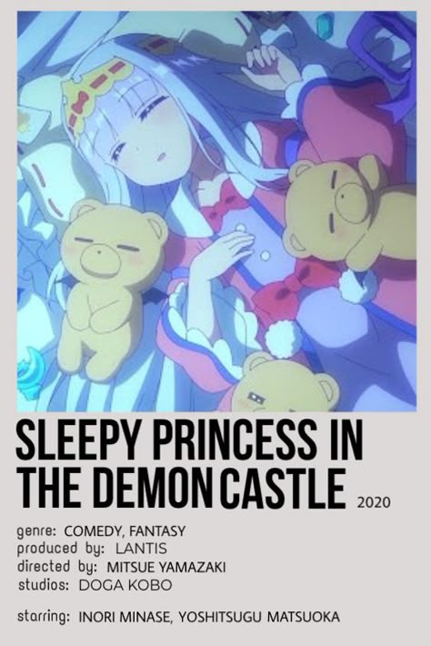 Sleepy Princess In The Demon Castle, Anime Watchlist, List Anime, Demon Castle, Sleepy Princess, Japanese Animated Movies, Anime Suggestions, Anime List, Good Anime Series