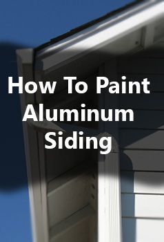 The simple guide to painting aluminum siding.  smithandcompanypainting.com Painting Metal Siding Houses, How To Paint Metal Siding On A House, Painted Aluminum Siding Before And After, Painting Steel Siding, How To Paint Aluminum Siding, Aluminum Siding House Exterior Colors, Aluminum Siding Makeover, Paint Metal Siding, Painting Metal Siding