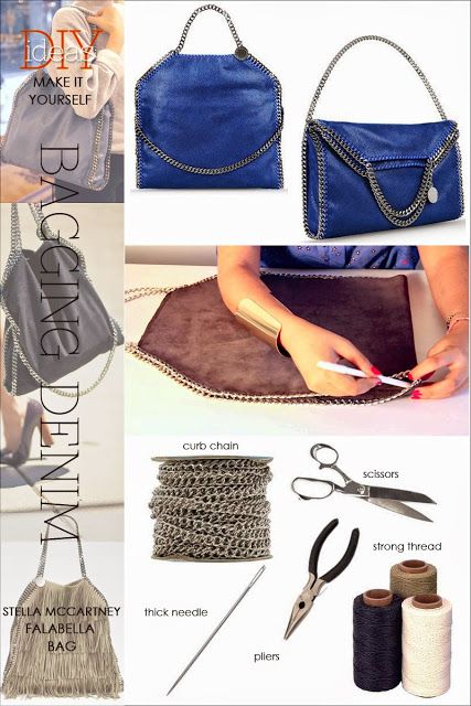 DiaryofaCreativeFanatic Diy Bag Designs, Denim Projects, Lv Bags, Diy Handbag, Diy Purse, Jeans Bag, Recycled Denim, Denim Bag, Bead Crochet