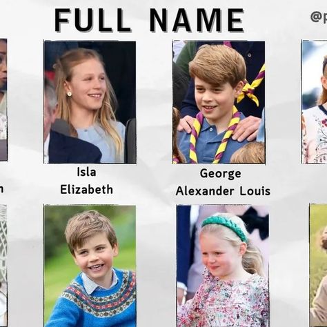 british royal family on Instagram: "Full name. Great-grandchildren of Queen Elizabeth II and Prince Philip.👵🏻👴🏻👶🏼" Queen Elizabeth Ii Grandchildren, Queen Elizabeth Grandchildren, Great Grandchildren, Full Name, The Queens, Prince Philip, British Royal Family, Queen Elizabeth Ii, Elizabeth Ii