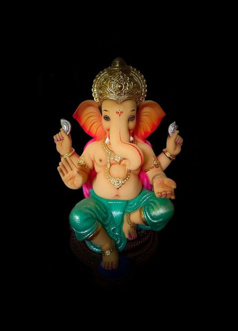 Ganesh Wallpaper Black Background, Ganpati Black Background, Ganesh Black Background, Ganesh Black Wallpaper, Ganesh Pics Hd, Ganesh Ji Pic, Black Ganesha Wallpaper, Ganapati Bappa Hd Pic, Shree Ganesh Hd Wallpaper