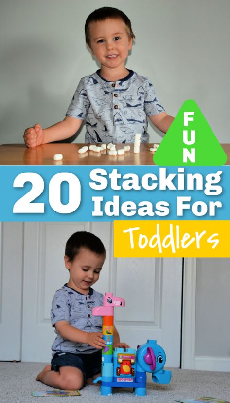 (#ad) 20 Fun Stacking Ideas For Toddlers , including fun new blocks from LeapFrog! #LeapBuildersBBxx #LeapBuilders Kid Life, Block Play, Parenting Discipline, Motor Development, Potty Training Tips, Learning Toys For Toddlers, Baby Activities, Fine Motor Activities, Summer Activities For Kids