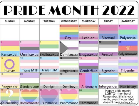 Pride Month Days 2023, Pride Month Flags, Pride Calendar 2023, Pride Facts, Pride Month Ideas, Ideas For Pride Month, Pride Doodles, Panromantic Flag, Pride Month Wallpaper