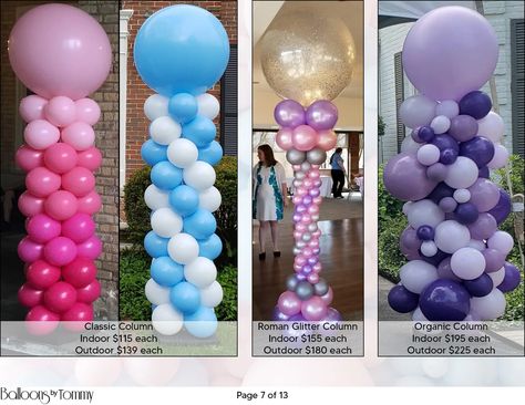 Backdrop Ideas Outdoor, Organic Balloon Column, Balloon Columns Ideas, Balloon Backdrop Ideas, Column Ideas, Trendy Balloons, Classic Column, Balloon Designs, Baby Balloon