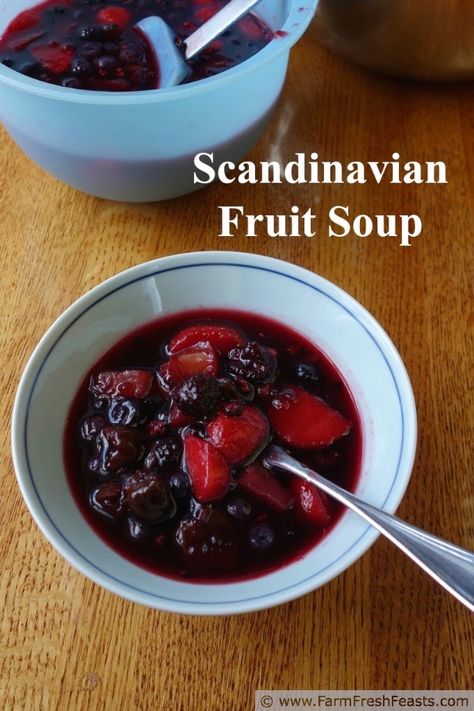 Scandinavian Brunch, Nourishing Desserts, Chilled Soups, Norwegian Cuisine, Norwegian Recipes, Scandinavian Holiday, Viking Food, Regional Recipes, Scandinavian Recipes