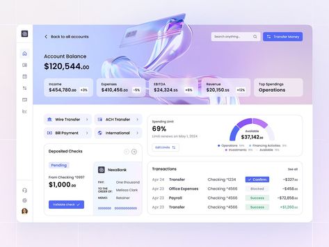 Account Details in corporate banking for startups and SMEs by Lisa Kukharska for Qubstudio: Digital Product Design Agency on Dribbble Minimal Ui Design, Bank Reconciliation, Payroll Checks, Digital Product Design, Office Concept, Commercial Bank, Back Office, App Ui, Bank Account