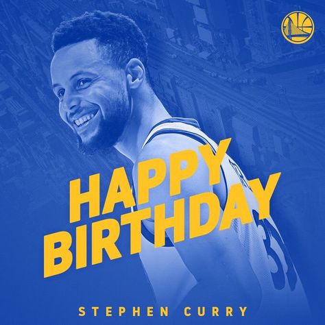 14th march Stephen Curry Birthday, Happy Birthday Stephen, Curry Memes, Golden State Warriors Birthday, Golden State Basketball, Nba Funny, Warriors Stephen Curry, Happy Birthday Design, Happy Birthday Meme