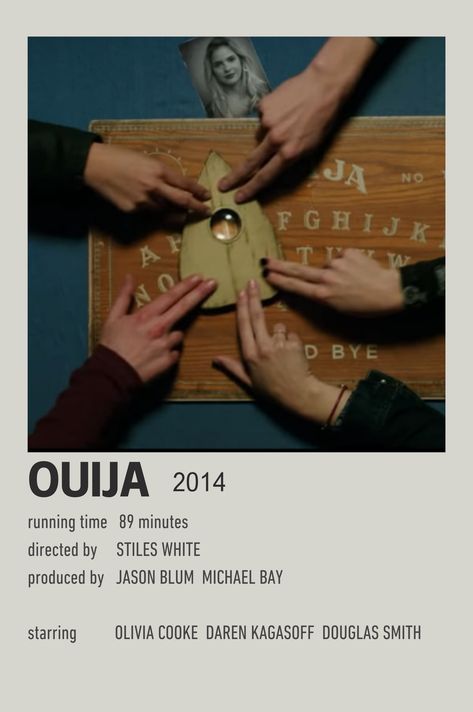 Ouija Movie Poster, Horror Movies To Watch With Friends, Horror Films Posters, Ready Or Not, Ouija Movie, Psychological Movies, Horror Movies To Watch, Halloween Movie Poster, Halloween Movies List