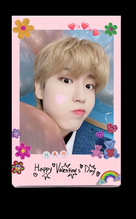 #hanjisung #staykids #skz Kpop Valentine Cards, Skz Polaroid, Weird Valentines Cards, Stray Kids God's Menu, Weird Valentines, Valentine Poster, Happy Valentines Day Card, Valentines Wallpaper, Valentines For Kids