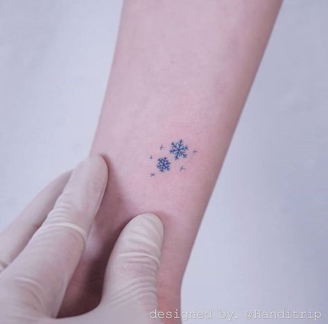 Small Snowflake Tattoo, Frozen Tattoo, Snowflake Tattoo, Winter Tattoo, Snow Tattoo, Snow Flake Tattoo, Cross Tattoos For Women, Christmas Tattoo, Cute Tiny Tattoos