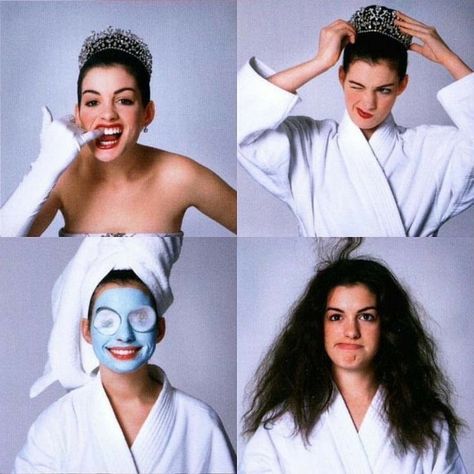 Anne Hathaway as Mia Thermopolis in “Princess Diaries” promo Princes Diaries, Princess Diaries 2, Diary Movie, The Princess Diaries, Normal Body, I Love Cinema, Princess Diaries, Pretty Princess, Mia 3